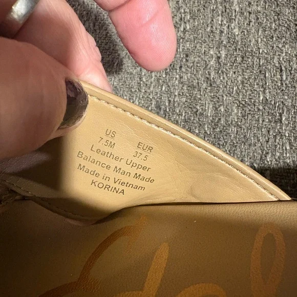 SAM EDELMAN size 7.5 Karina Slide Sandal NWOT no box - Picture 10 of 10